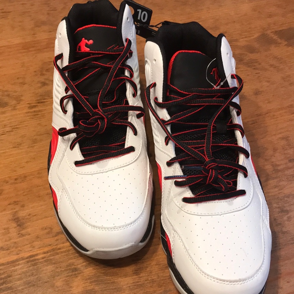 Fila And 1 size 10 men’s shoes NEW never worn. Ankle height high tops. NWOT